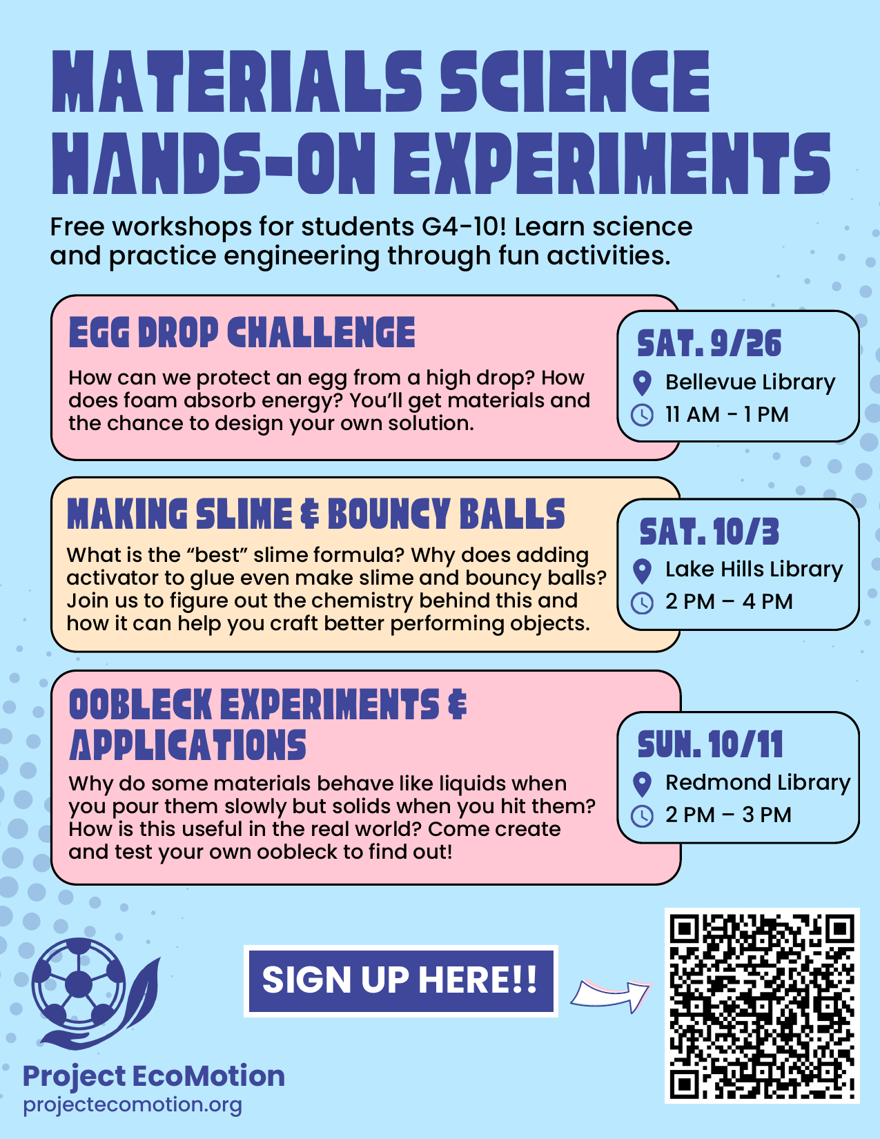 Fall 2026 workshop poster
